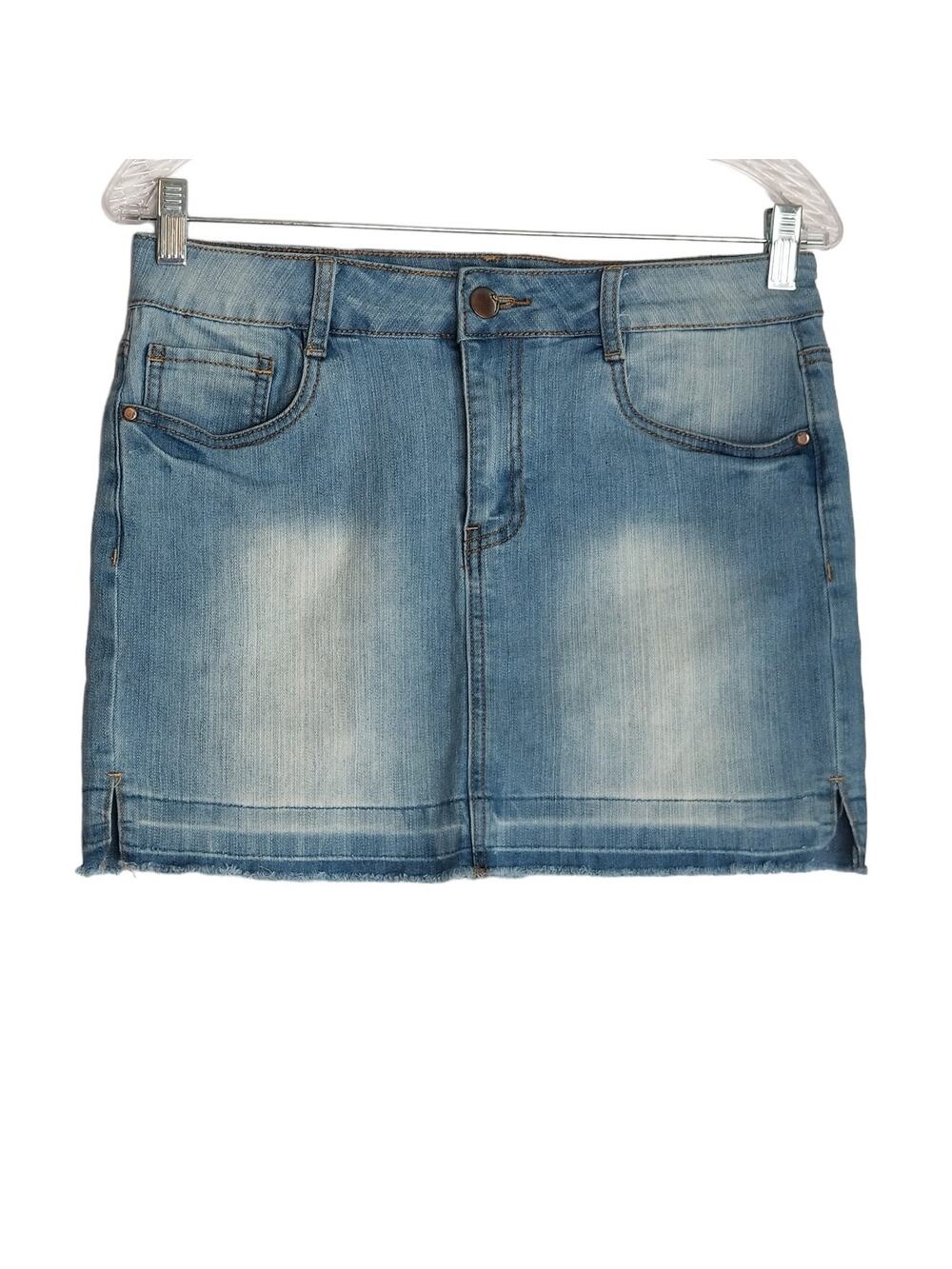 Dollhouse Denim Mini Skirt, Size 9